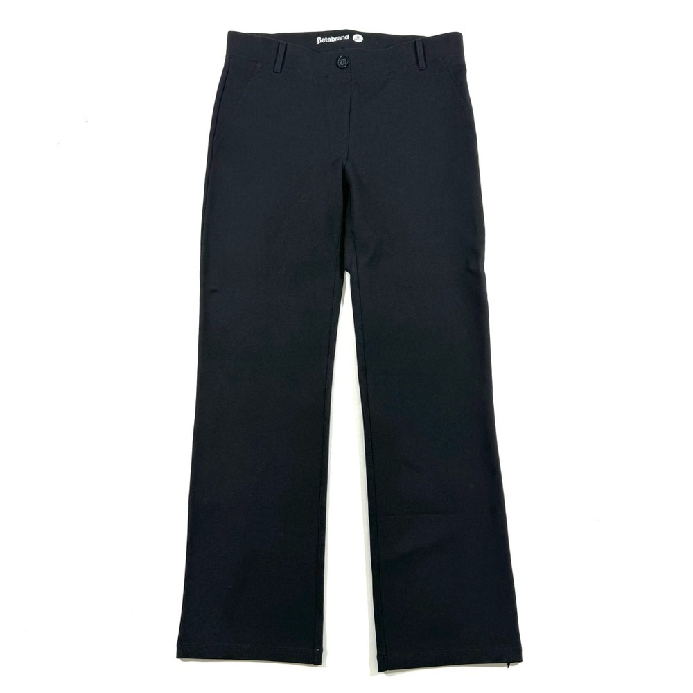 Betabrand Ponte Straight Leg Pants DPYP